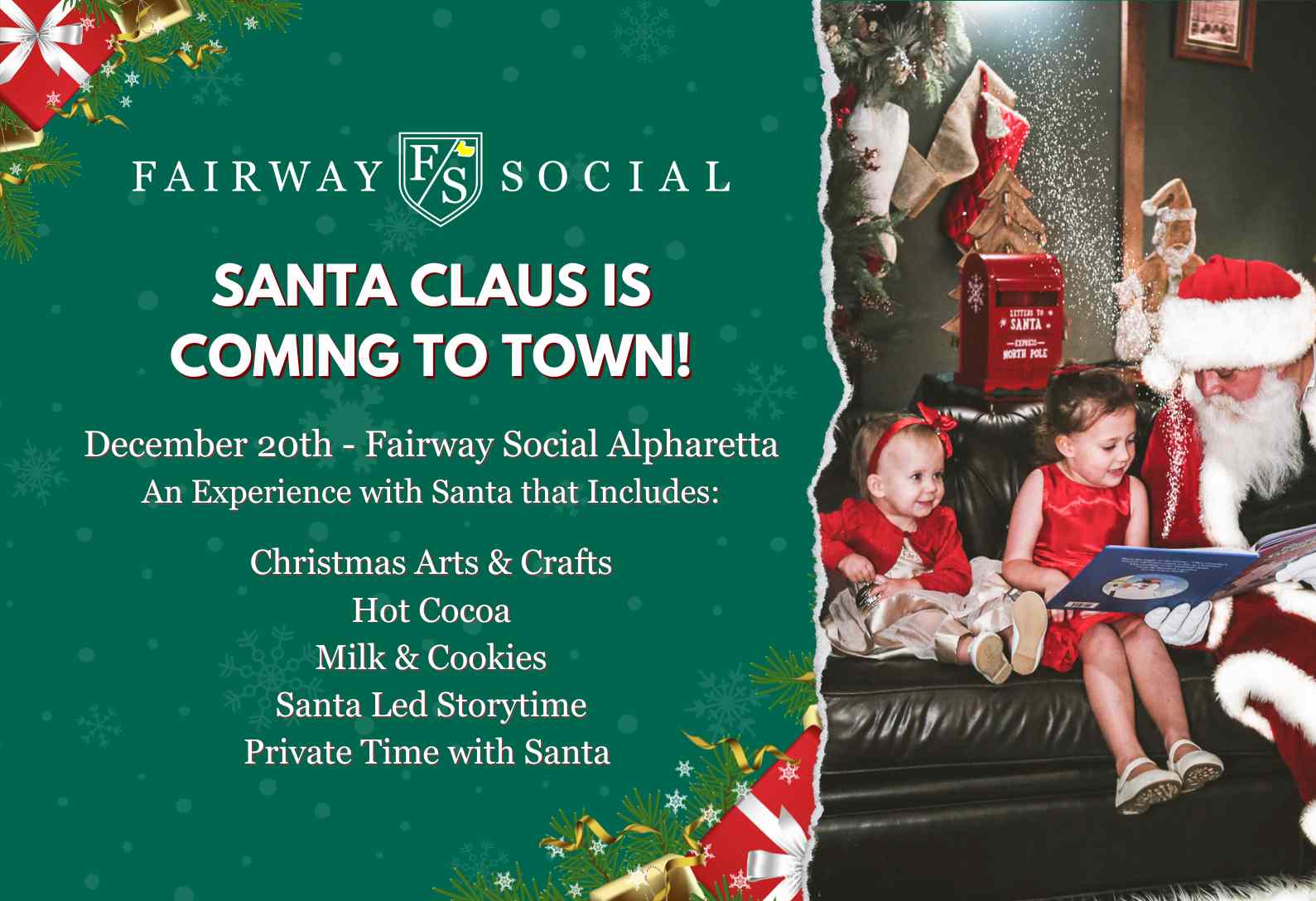 Santa Claus is Coming to Town!